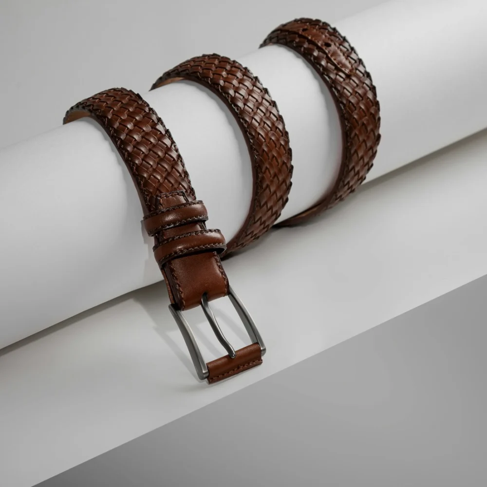 Executive Leather Belt – Brown