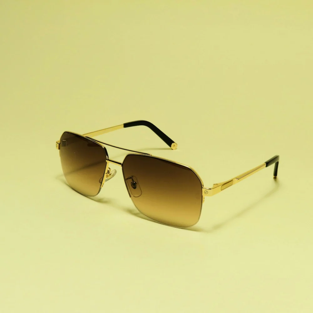 Aviator Sunglasses – Silver Frame