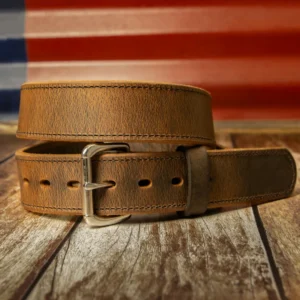 Slim Leather Belt – Cocoa